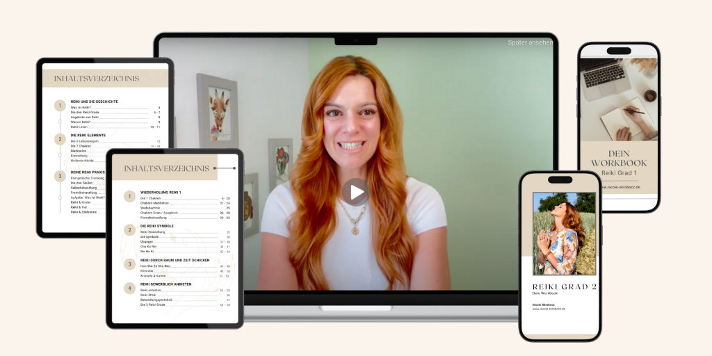 Reiki Onlinekurse Grad 1 und 2