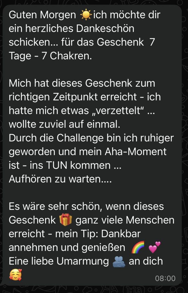 Chakren Balance Energie
